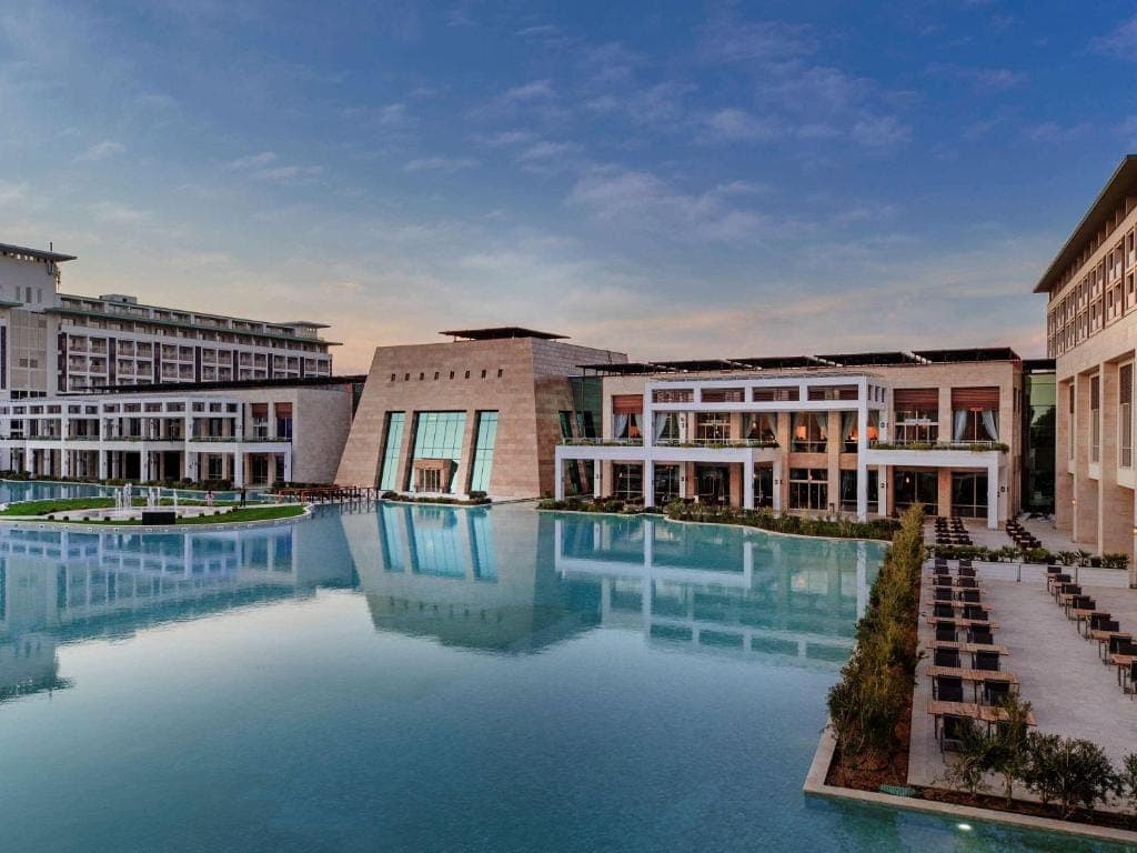 Antalya Belek Rixos Hotel Şantiyesi Demir Konstruksiyon