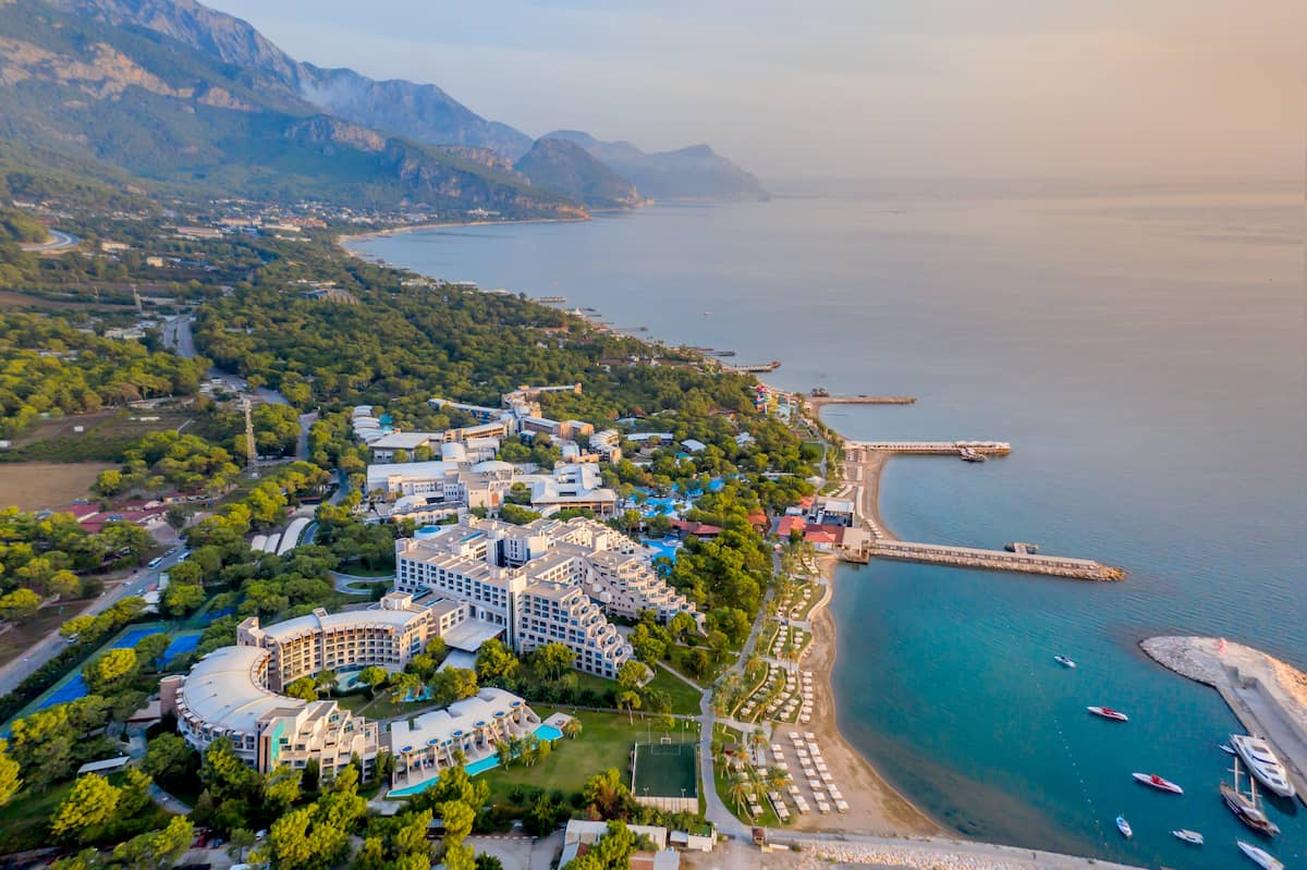 Antalya Kemer Rixos Hotel Şantiyesi Ferforje ve Paslanmaz Korkuluk