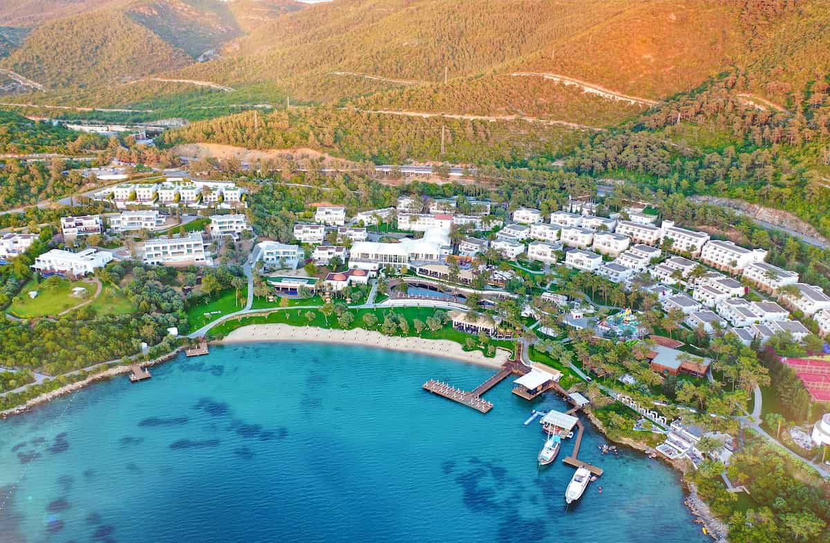 Bodrum Rixos Hotel Şantiyesi Demir Konstrüksiyon