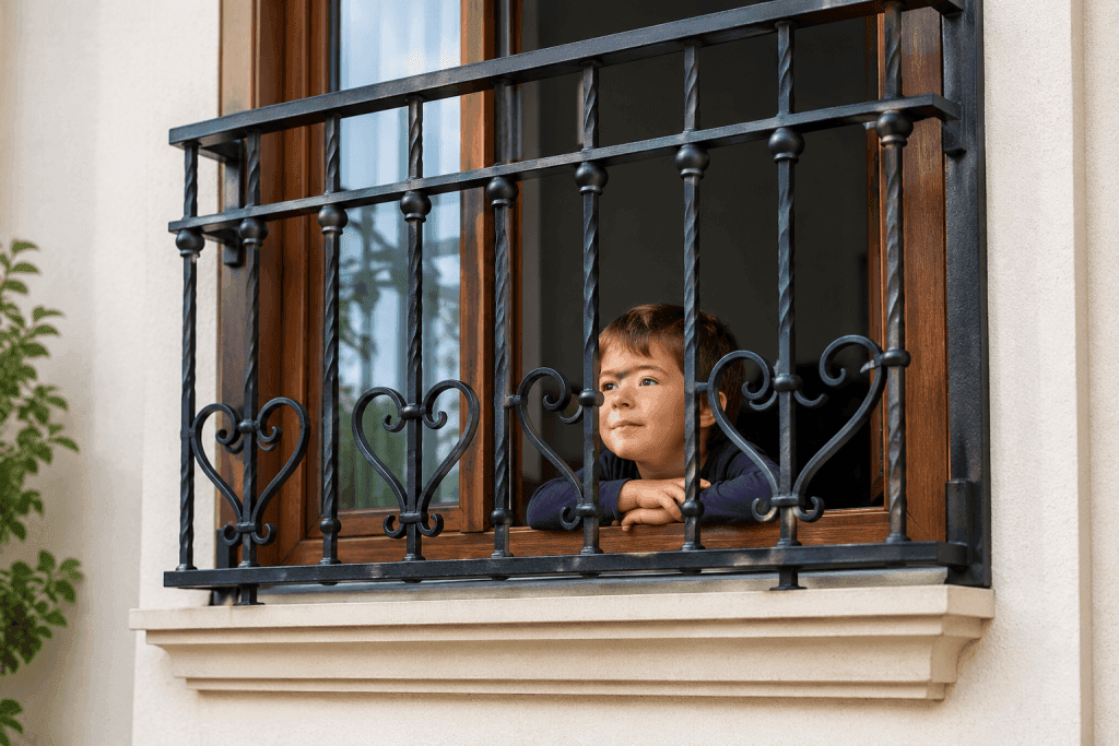 Çocuk Güvenliği İçin Pencere Korkuluğu